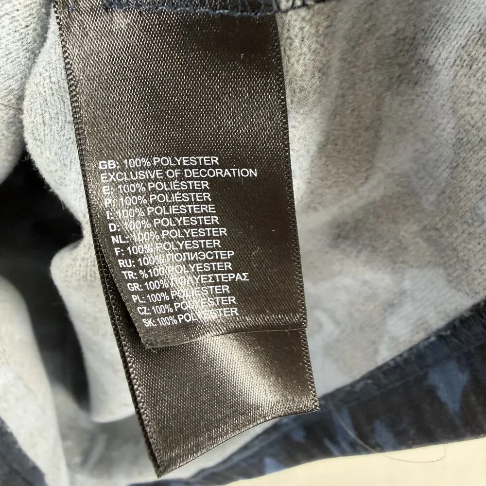 The North Face‎ Men's M Lightweight Half-Zip Shirt Jacket Navy Camo